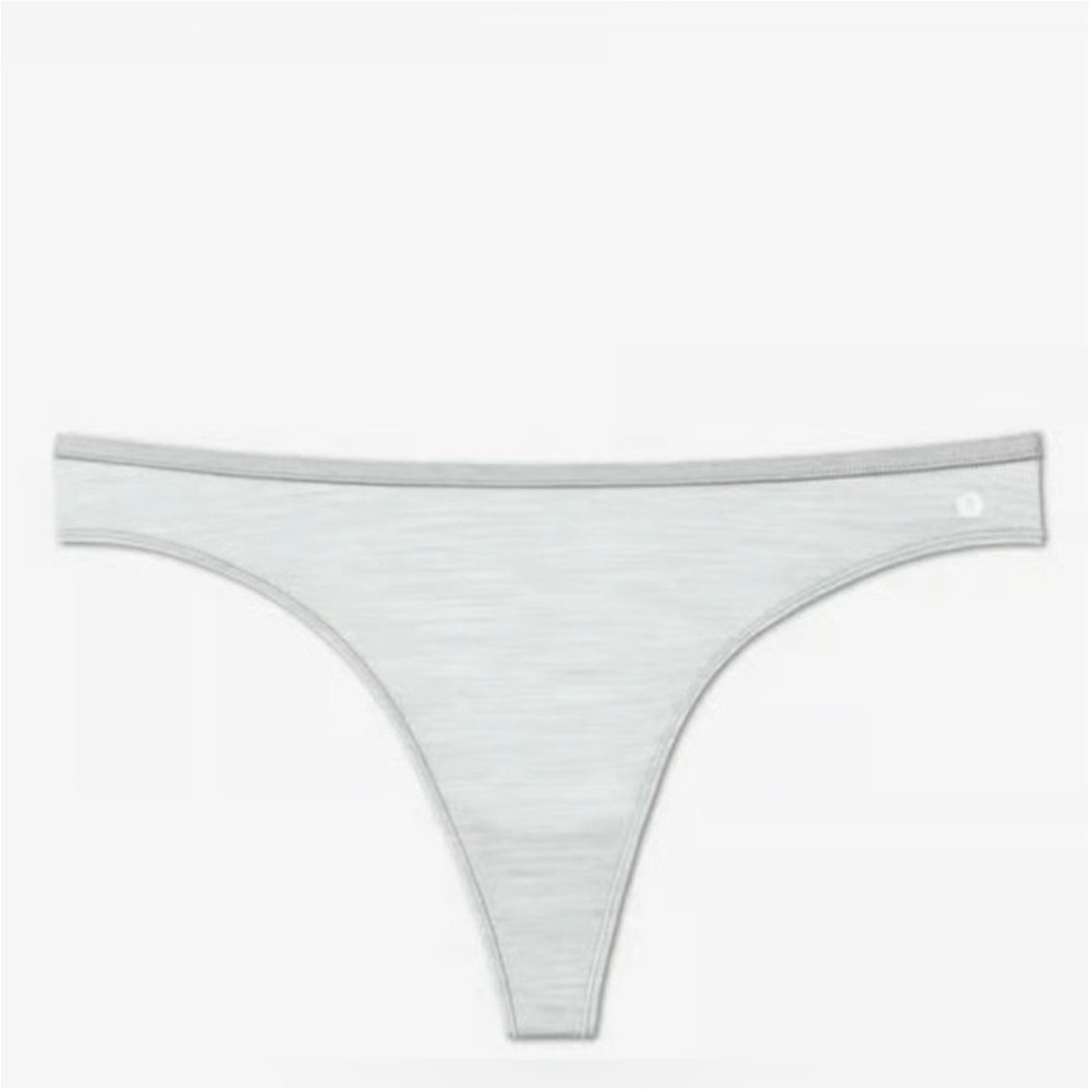 NWT allbirds Trino Thong Underwear‎ Panties XXXL Peppercorn Wool Blend